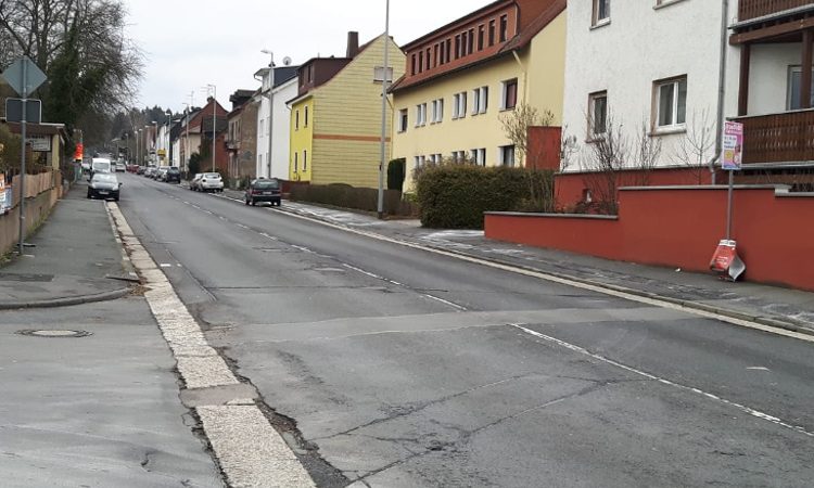 Kaputte Straßen in Taunusstein
