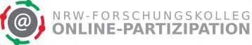 Logo Forschungskolleg Online-Partizipation NRW
