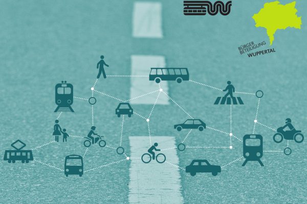 Symbolbild für nachhaltige Mobilität - Online-Beteiligung zur Mobilität in Wuppertal - Bürgerbeteiligung zum neuen Mobilitätskonzept der Stadt Wuppertal