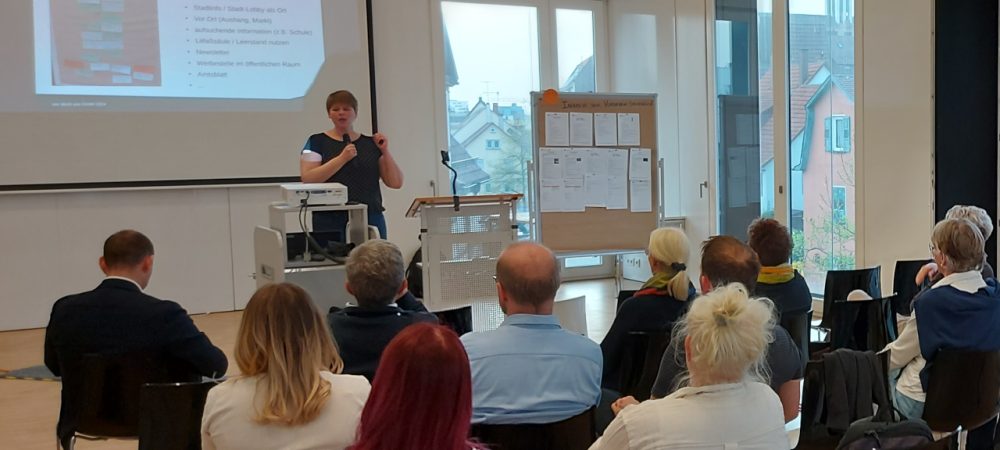 Bürgerwerkstatt im Rahmen vom Prozess zur Erstellung von Leitlinien für gute Bürgerbeteiligung in Böblingen