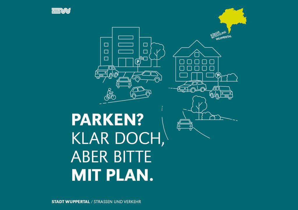 Wuppertal: über 900 Teilnehmende bei Befragung zum Parkraumkonzept